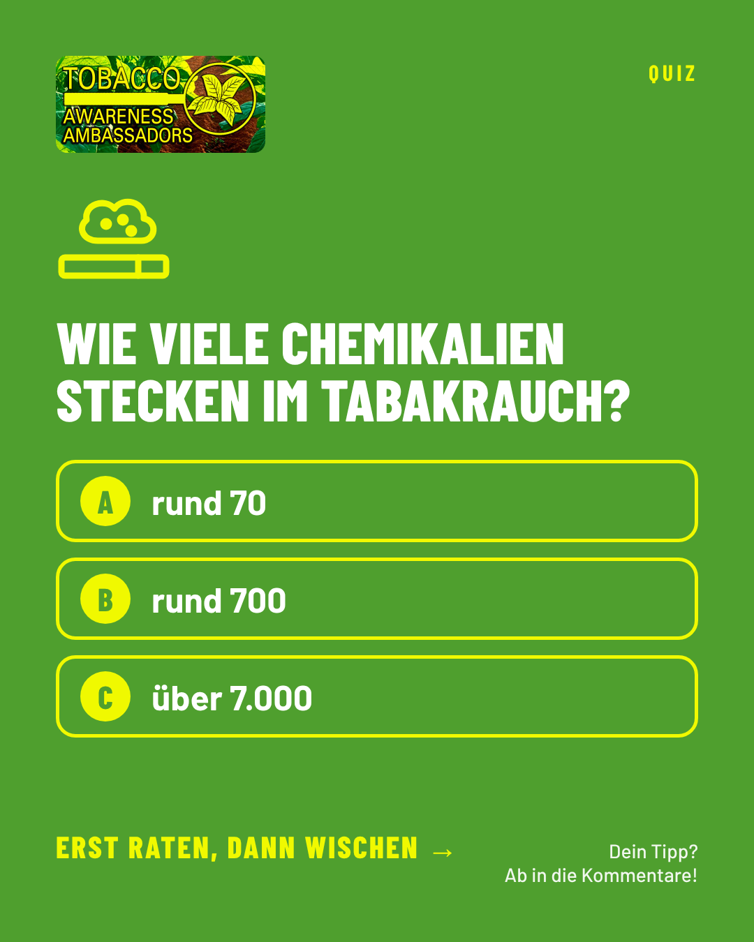 Quiz 1 – Frage (de)